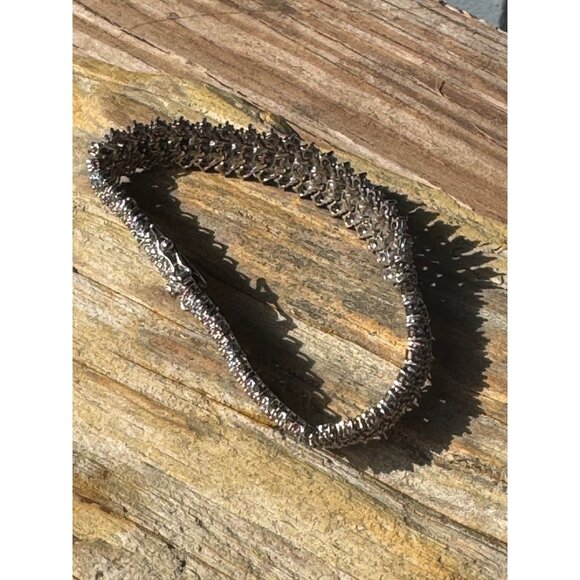 Charles Winston Sterling Silver Bracelet CZ - Picture 3 of 7